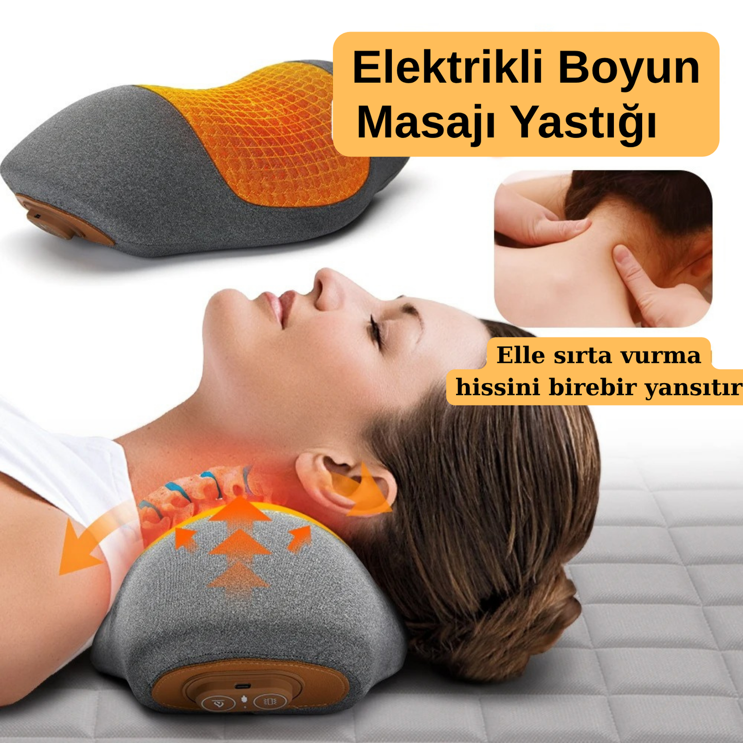 Allnero Relax Pro Isıtmalı Boyun & Omuz Masaj Aleti